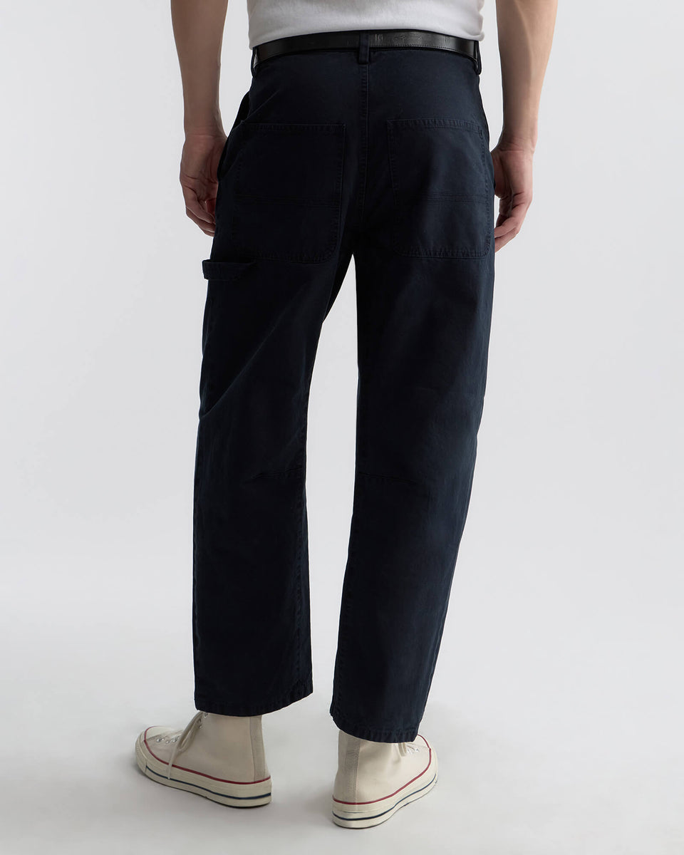 CARPENTER COTTON PANT IN MIDNIGHT