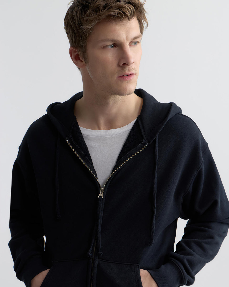 BRIAN HOODIE IN MIDNIGHT