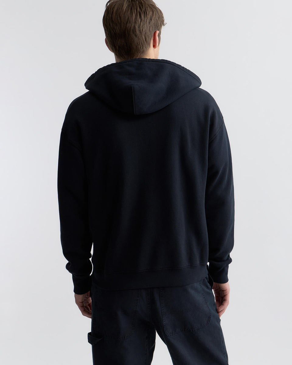 BRIAN HOODIE IN MIDNIGHT