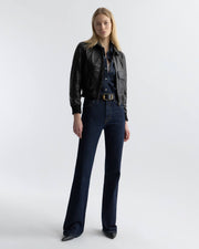 JOAN JEAN IN INDIGO RINSE