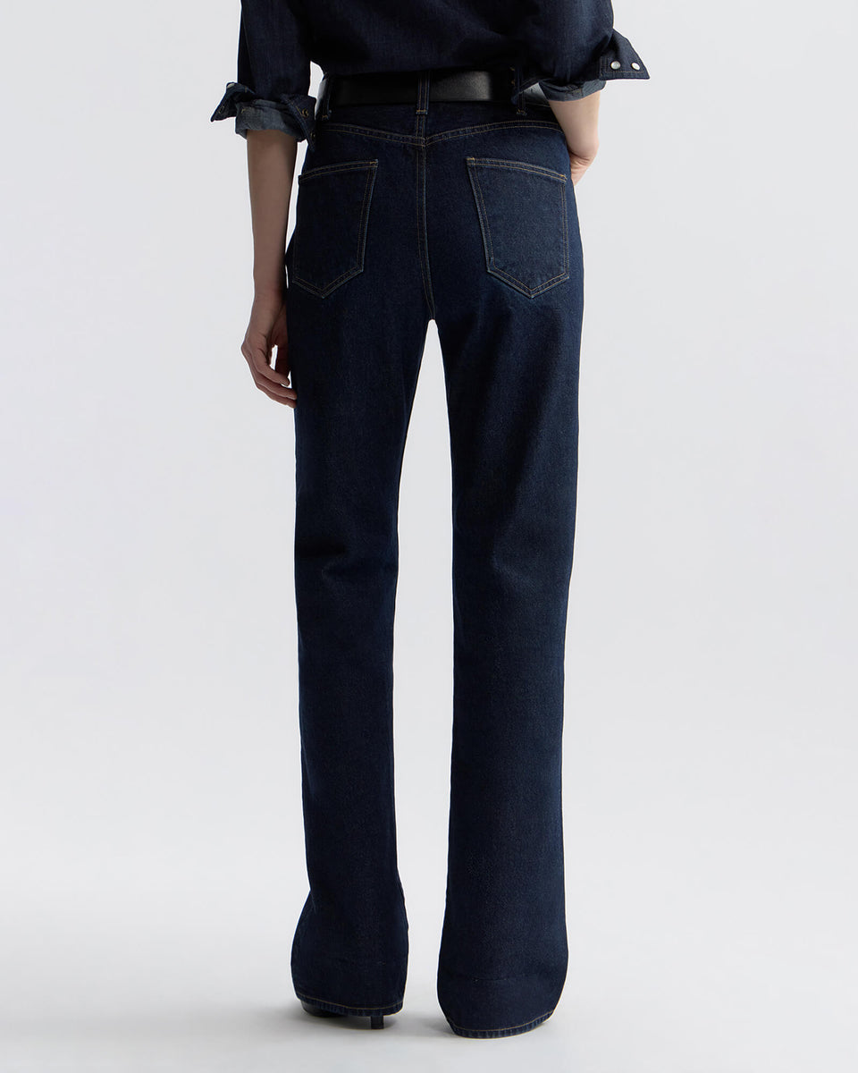 JOAN JEAN IN INDIGO RINSE
