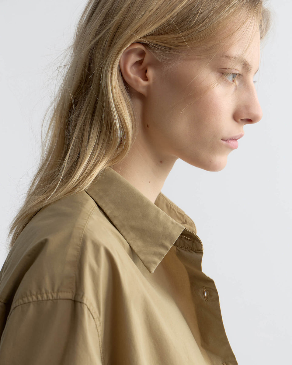 YORKE SHIRT IN FRENCH KHAKI