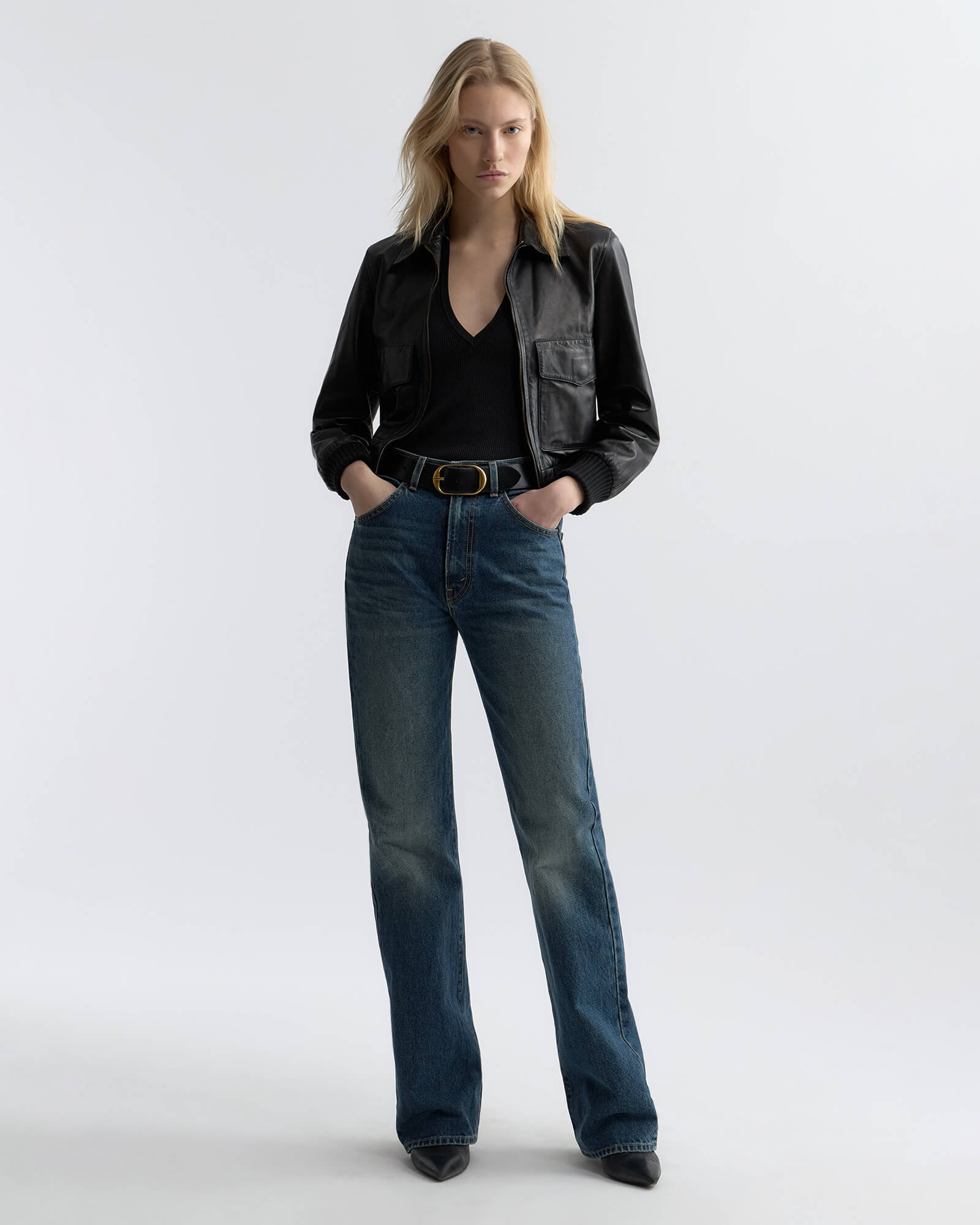 IVEY SILK HALTER | Women's Slim Rib Knit Top With Open Back | Nili