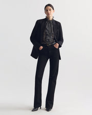 LILY SILK BLOUSE IN WILD DOT