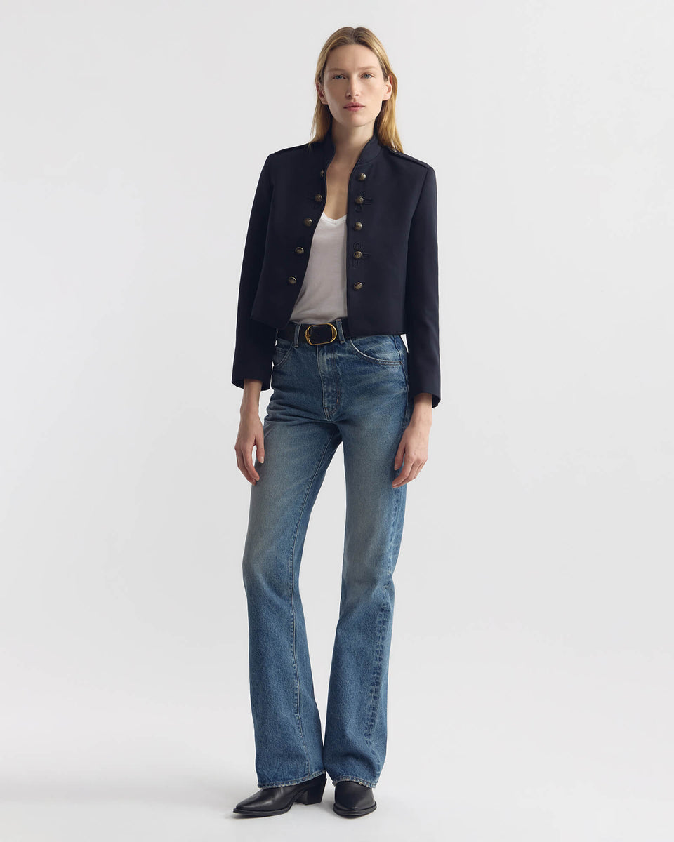 BETSY WOOL JACKET IN MIDNIGHT