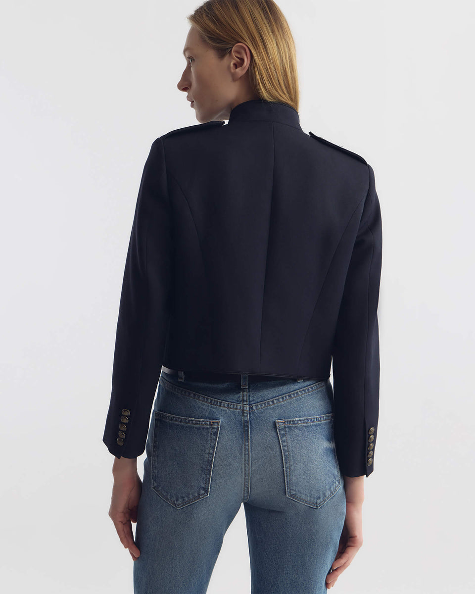 BETSY WOOL JACKET IN MIDNIGHT