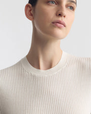 DORSET SWEATER IN IVORY