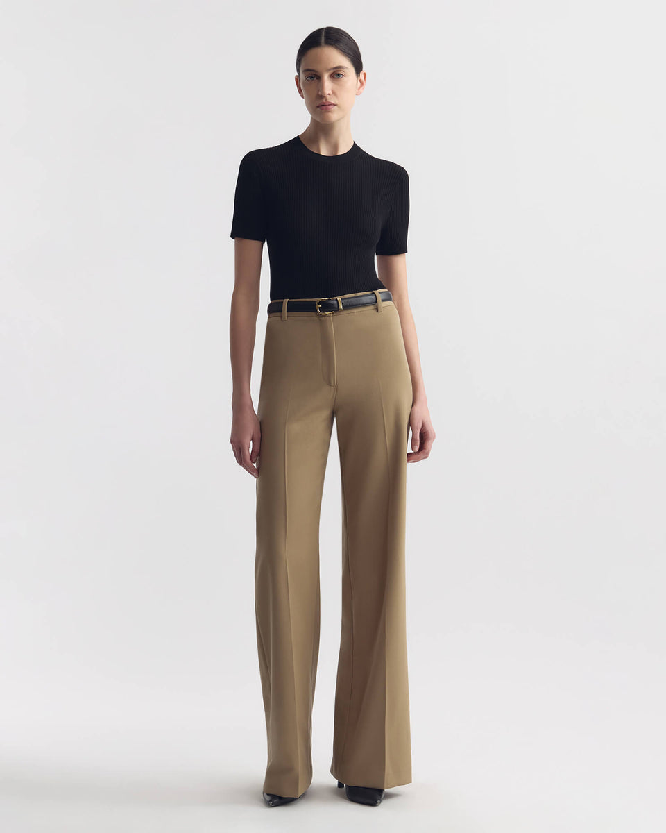 RIVERS WOOL PANT IN BRITISH KHAKI