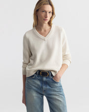 PRIYA SWEATER IN IVORY