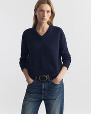 PRIYA SWEATER IN DARK NAVY