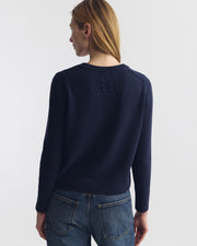PRIYA SWEATER IN DARK NAVY