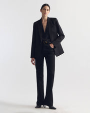 JOXE SILK BLOUSE IN BLACK