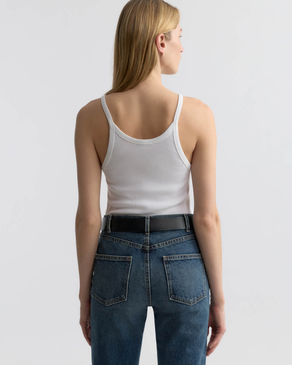 LORETTA TANK IN WHITE