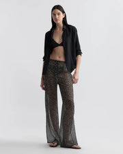 CLEA SILK PANT IN WILD DOT