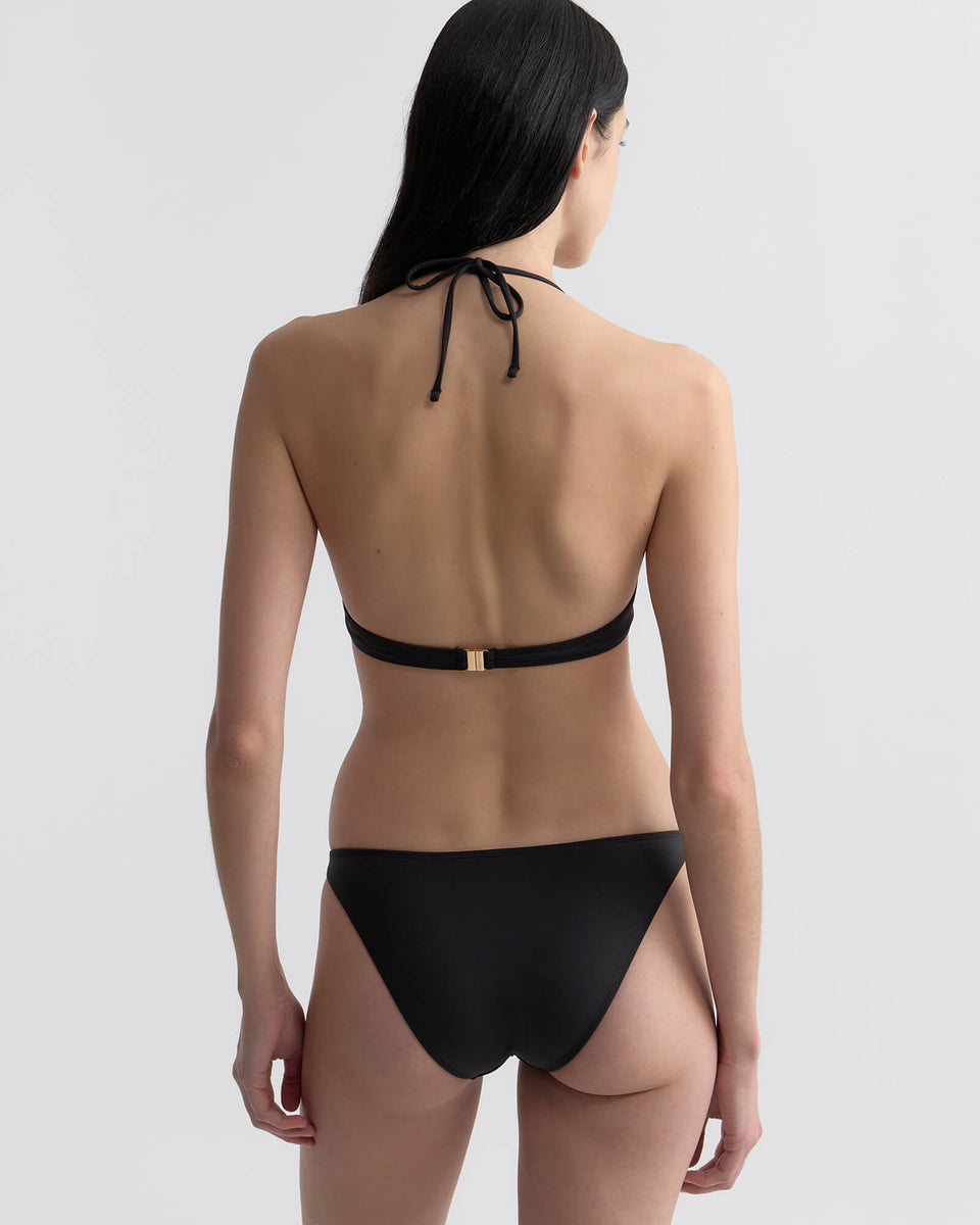 BIKINI HARDWARE BOTTOM IN BLACK
