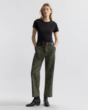 EARL COTTON PANT IN CAMO ZEBRA