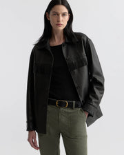 UTILITY COTTON PANT IN VINTAGE WASHED - THYME