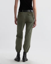 UTILITY COTTON PANT IN VINTAGE WASHED - THYME