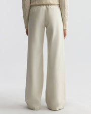 REED COTTON PANT IN STONE