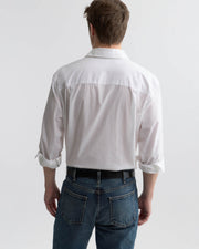 CAIDEN COTTON SHIRT IN WHITE