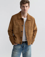 NIKITA SUEDE JACKET IN MARTORA