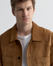 NIKITA SUEDE JACKET IN MARTORA