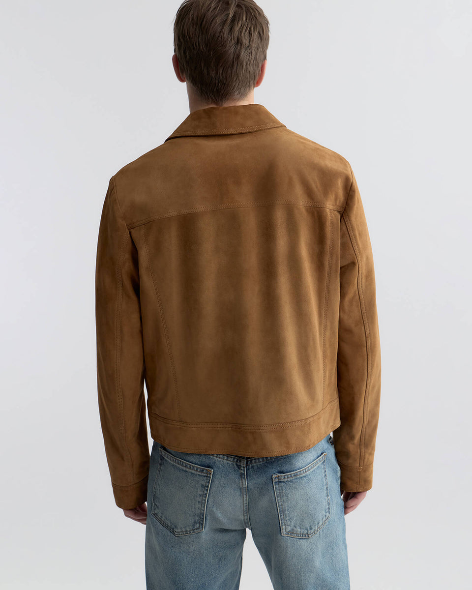 NIKITA SUEDE JACKET IN MARTORA