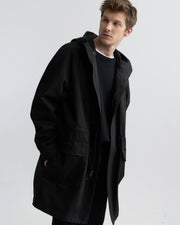 MARCUS ANORAK JACKET IN BLACK