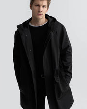 MARCUS ANORAK JACKET IN BLACK