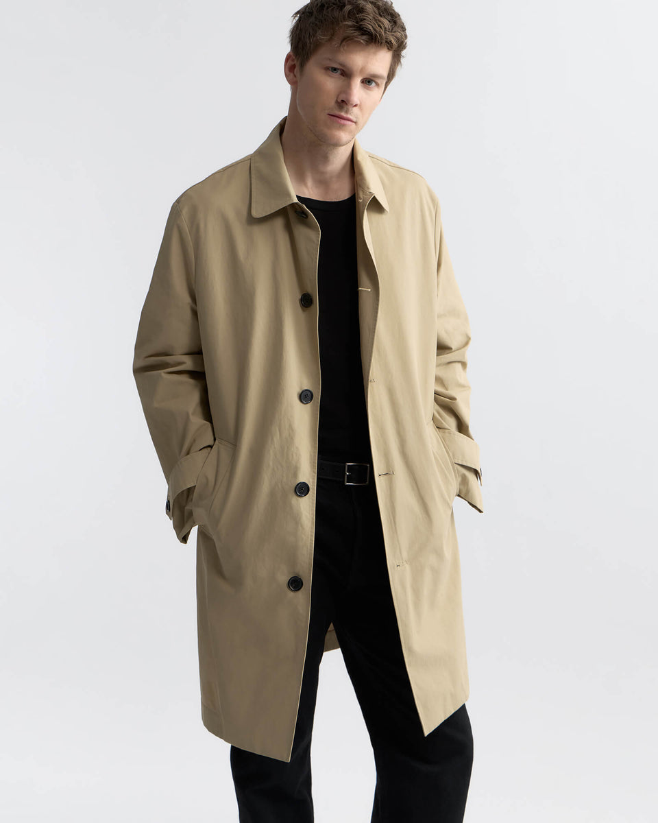 HEDI COAT IN KHAKI