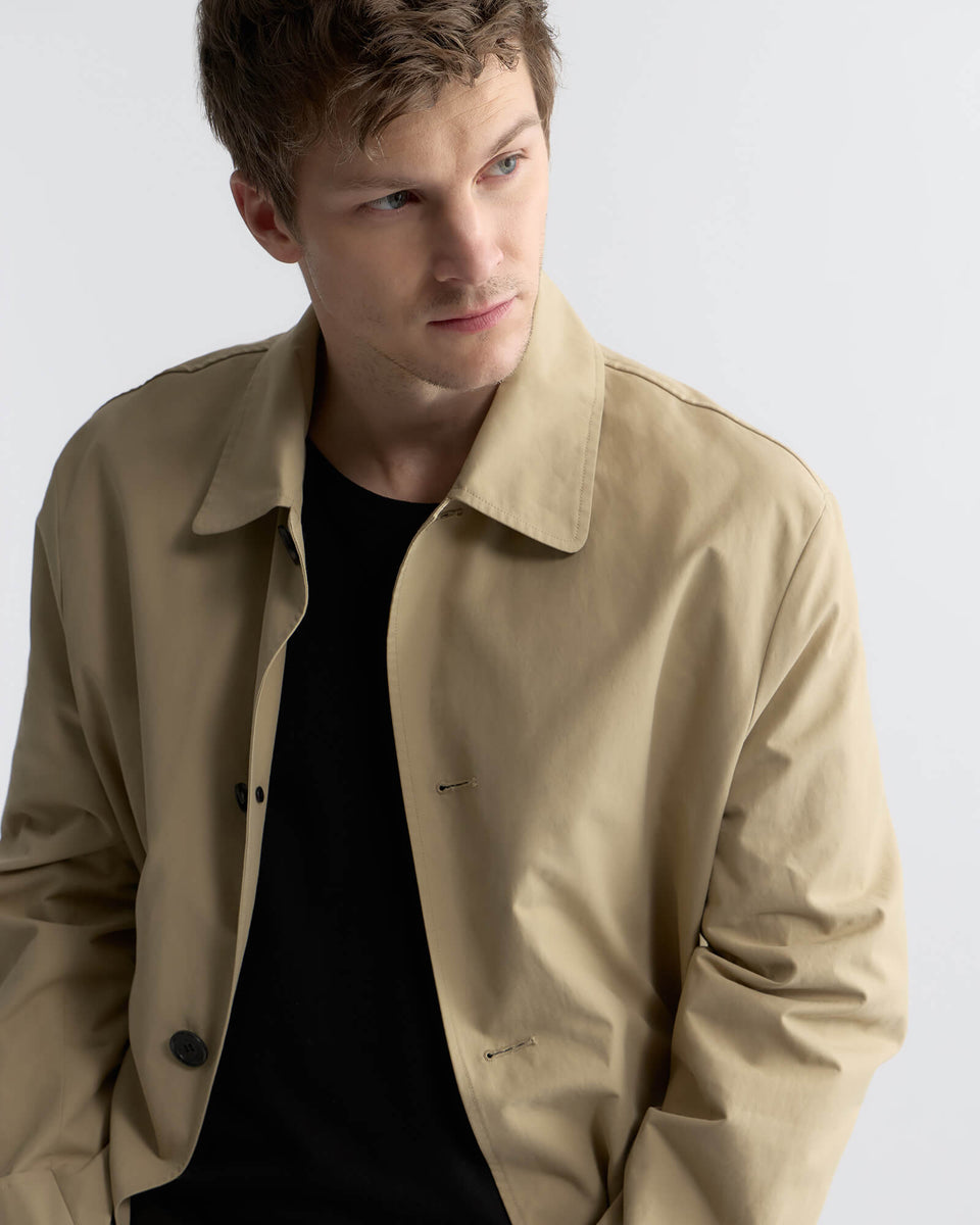 HEDI COAT IN KHAKI