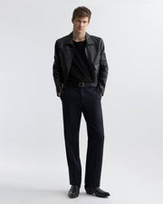 FRITZ WOOL PANT IN MIDNIGHT