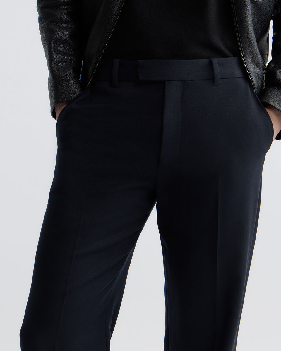 FRITZ WOOL PANT IN MIDNIGHT