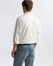 TRAVIS DENIM SHIRT IN CREAM