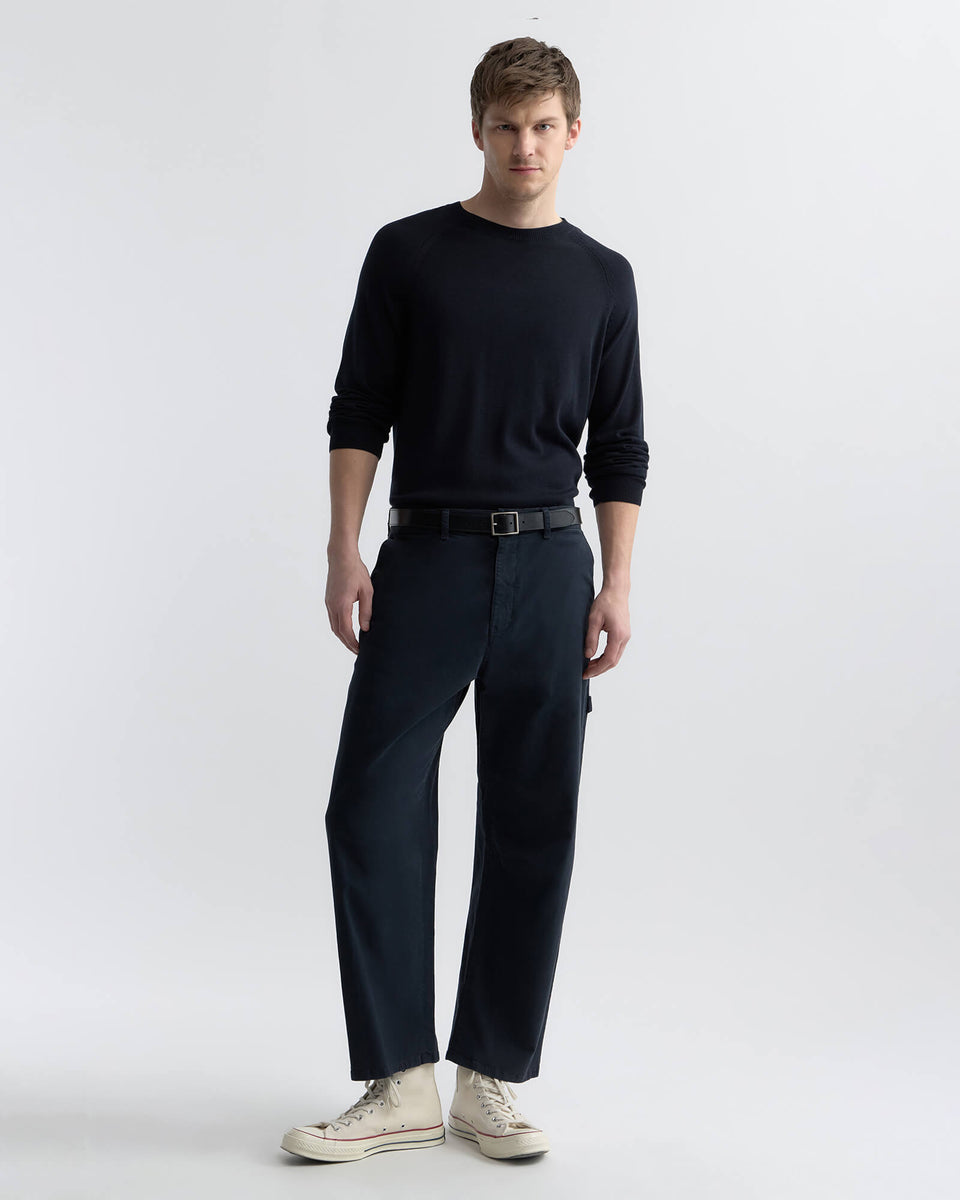 REGGIE SWEATER IN DARK NAVY