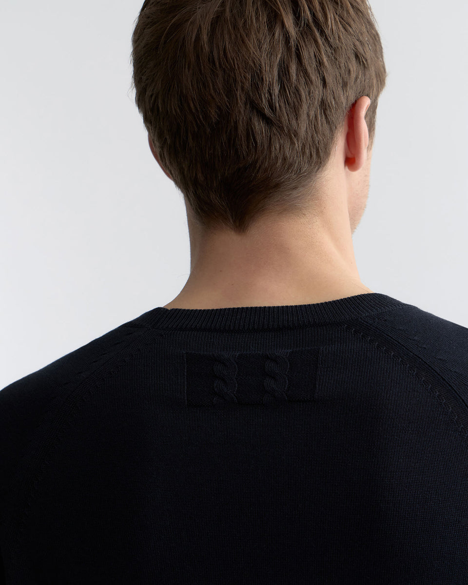 REGGIE SWEATER IN DARK NAVY