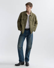 RENARD COTTON OVERSHIRT IN VINE