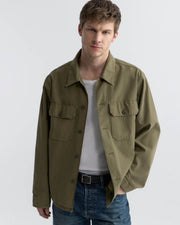 RENARD COTTON OVERSHIRT IN VINE