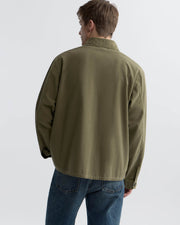 RENARD COTTON OVERSHIRT IN VINE
