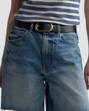 RUSSEL DENIM SHORT IN ROSEBOWL WASH