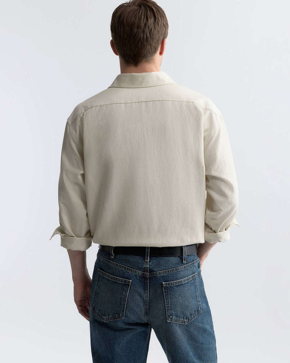 EVANDER SHIRT IN STONE