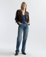 BRITT HALTER TOP IN ADMIRAL BLUE