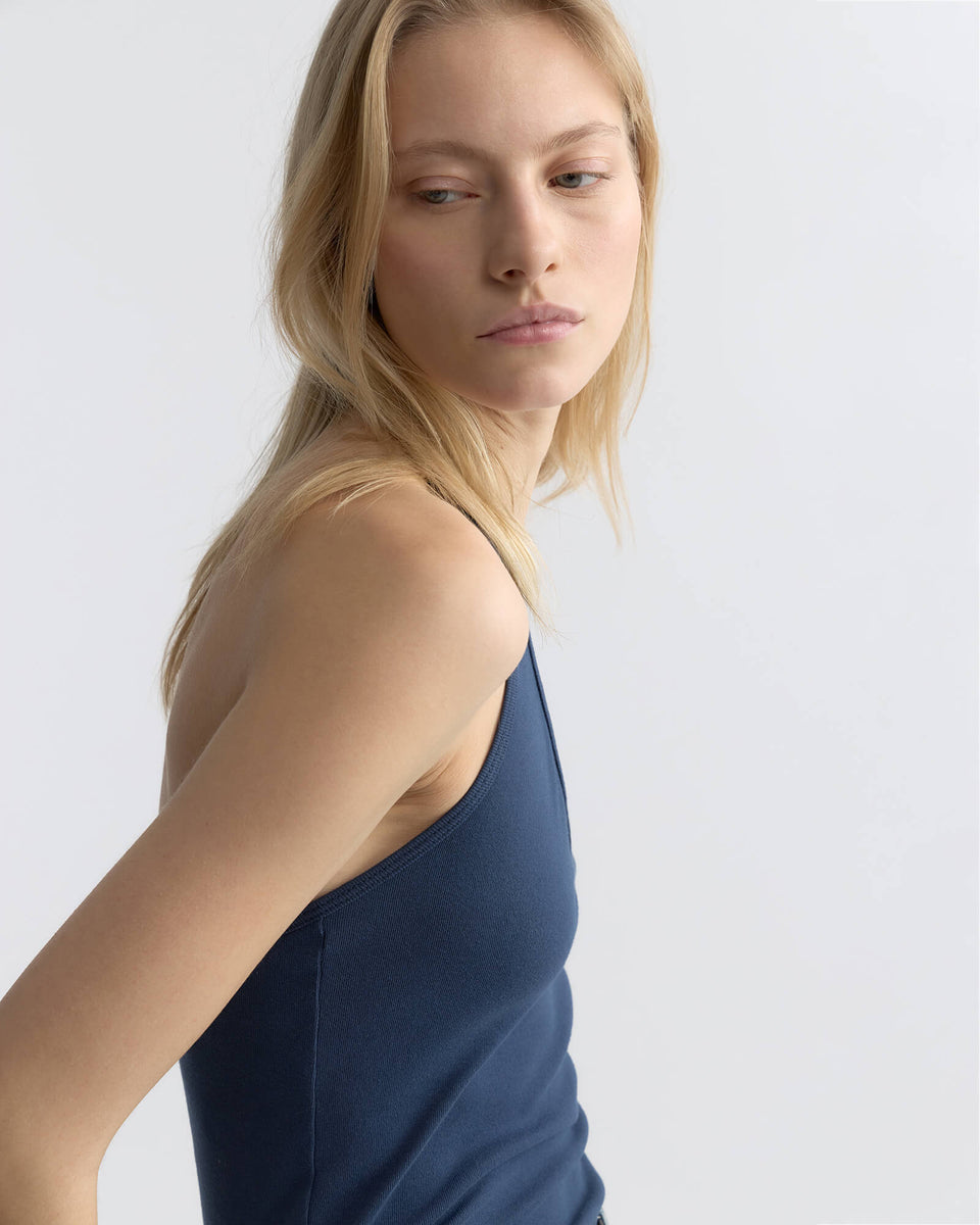 BRITT HALTER TOP IN ADMIRAL BLUE