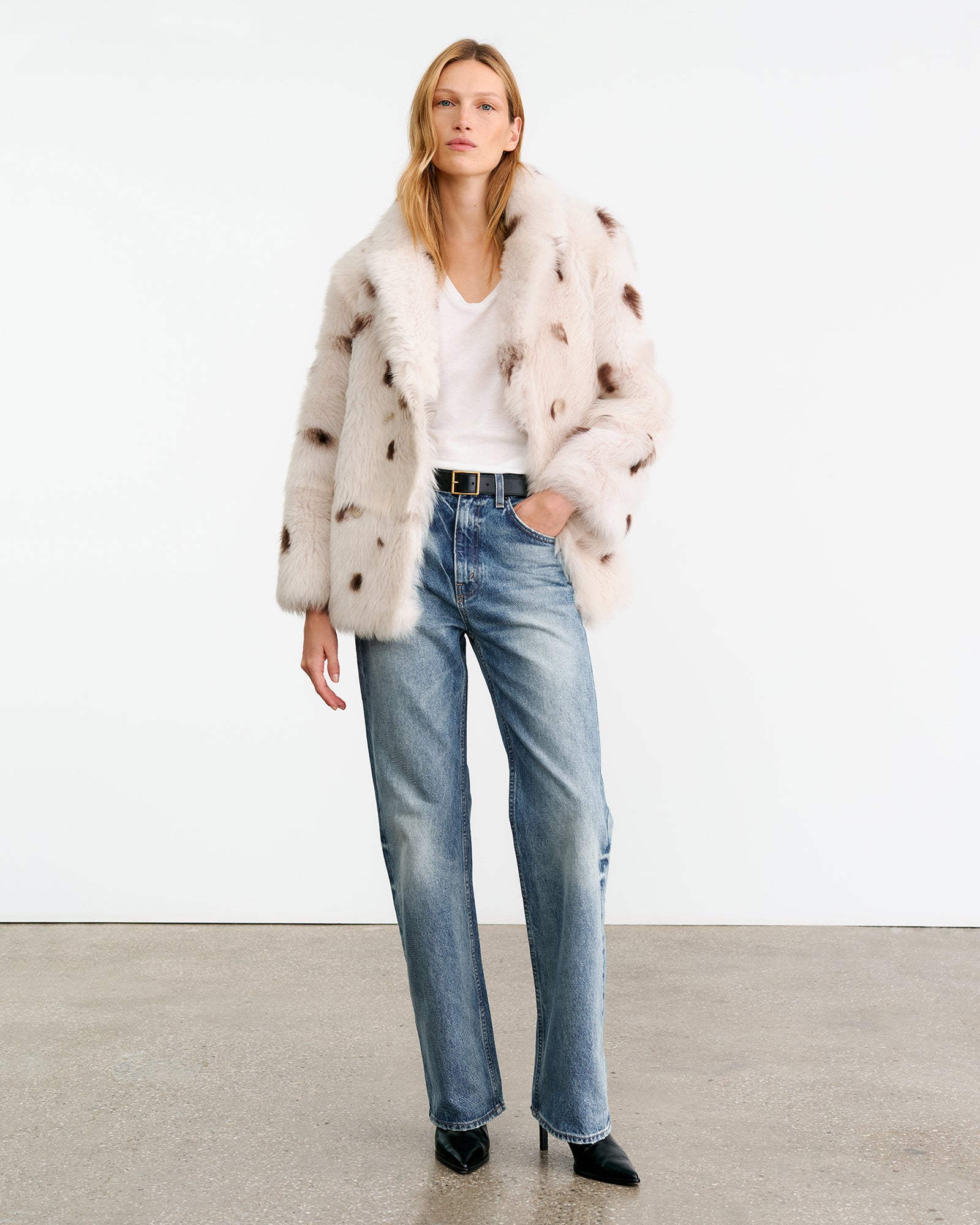 CAPUCINE SHEARLING JACKET | Nili Lotan