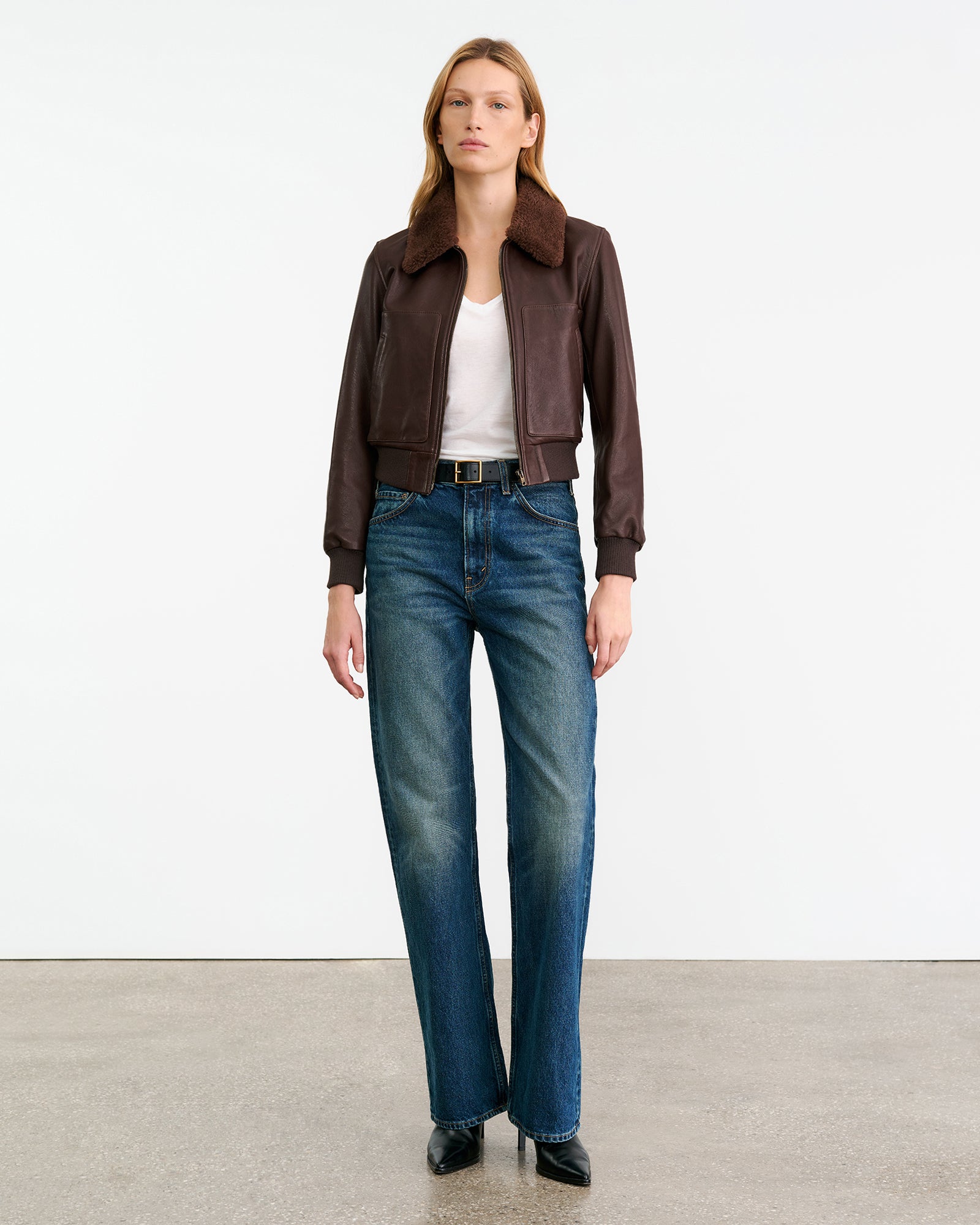 TOM LEATHER JACKET | Nili Lotan