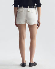 UTILITY SHORT IN VINTAGE CREAM