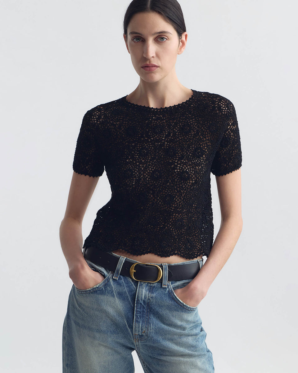 ELIONNE SWEATER IN BLACK