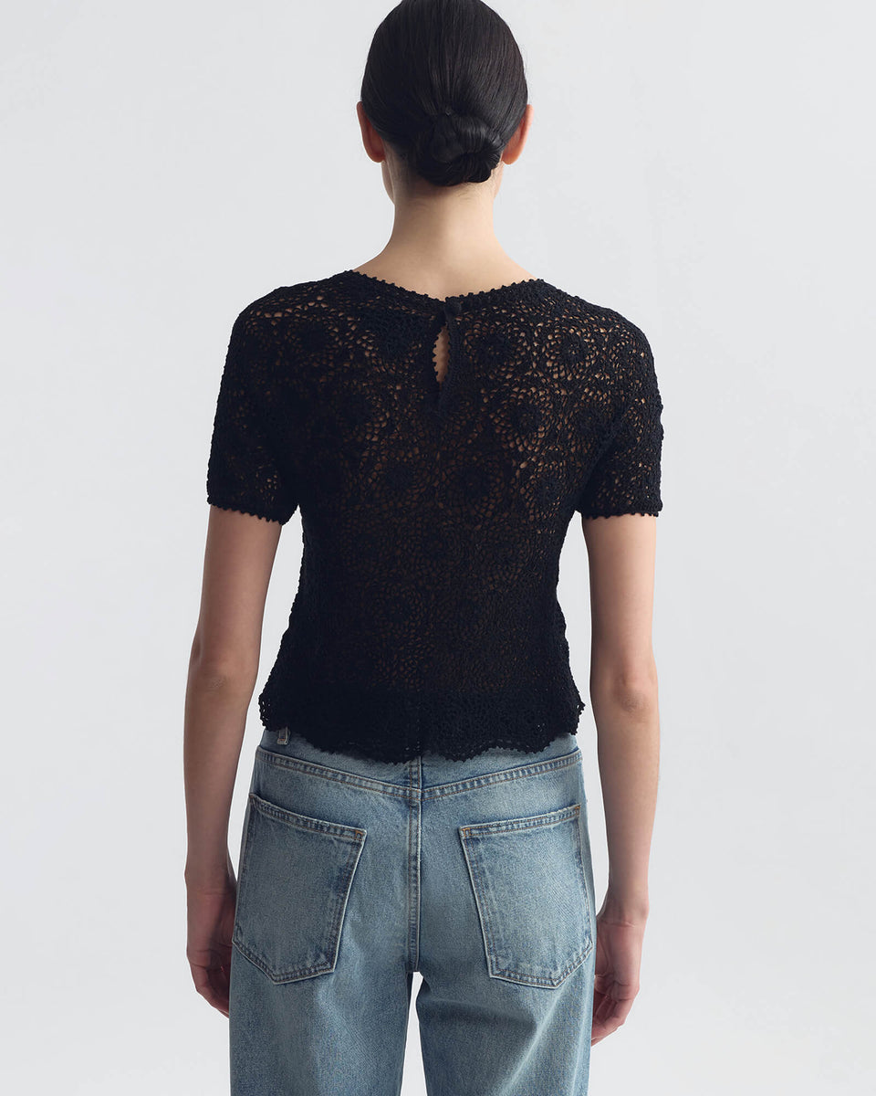 ELIONNE SWEATER IN BLACK