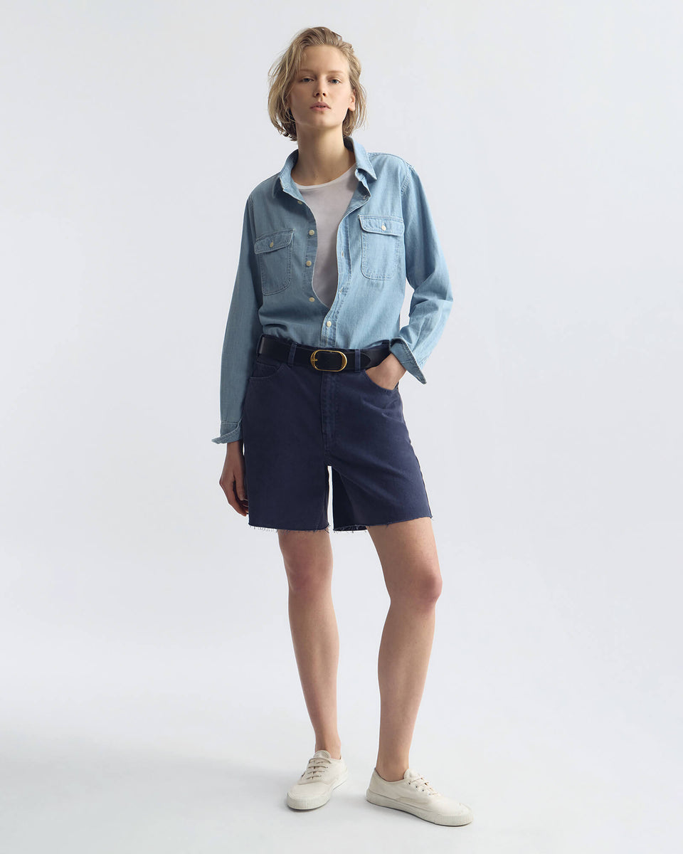 RUSSEL SHORT IN ADMIRAL BLUE