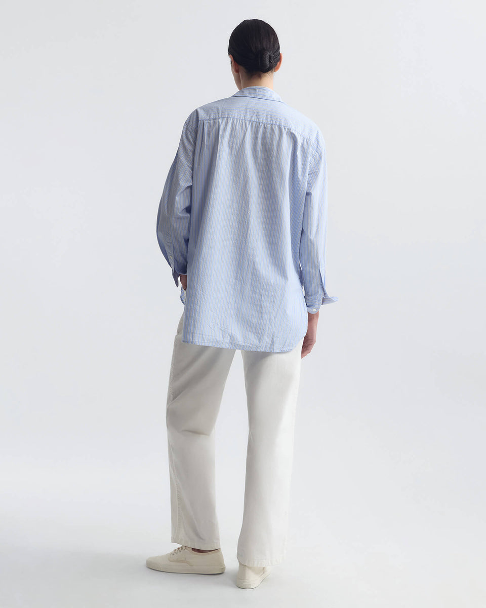 YORKE SHIRT IN CIEL STRIPES